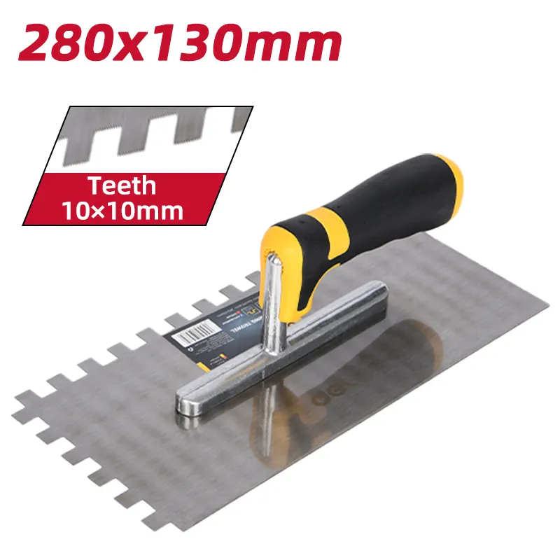 Deli EDL509312 Шпатель для штукатурки Размер: 280*130(мм) Желтый