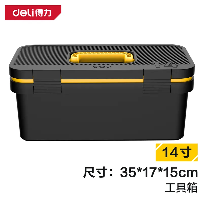 Deli DL432814 Ящик для инструментов Fashion 14" Черный