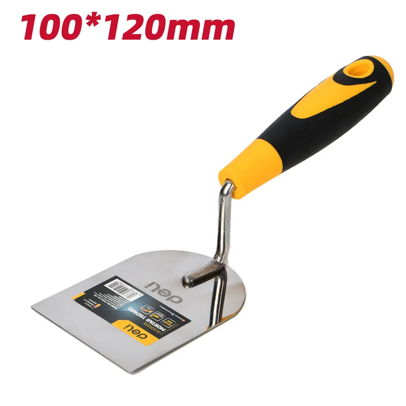 Deli EDL509326 Кельма каменщика 100*120mm желтая