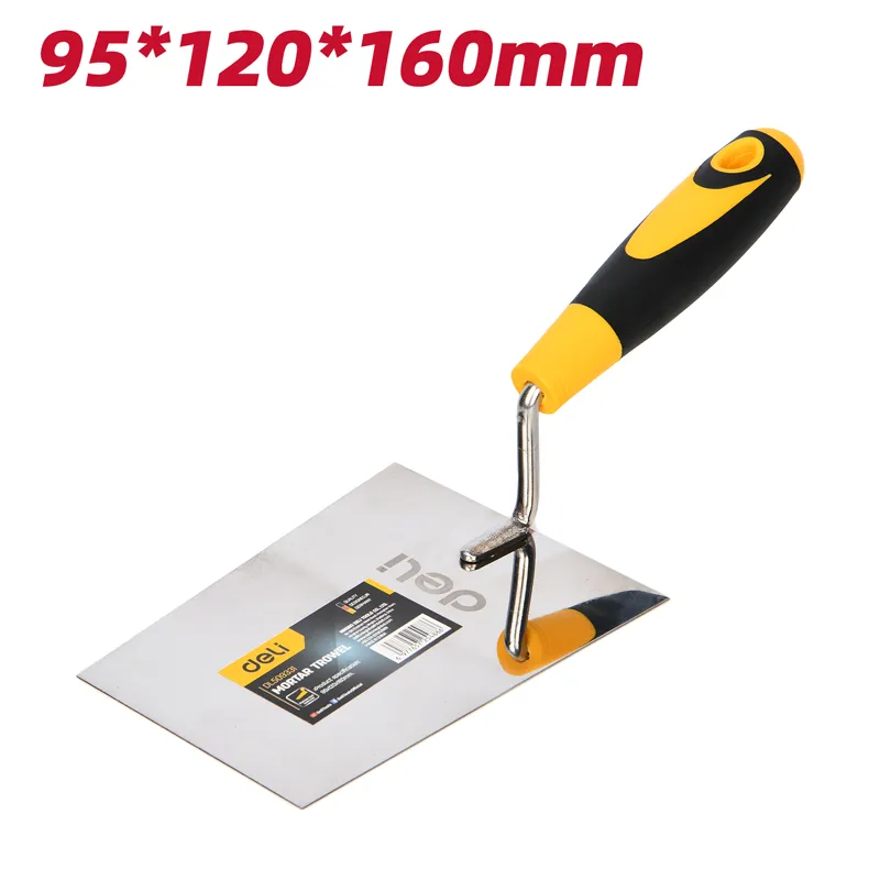 Deli EDL509331 Кельма каменщика 95*120*160mm желтая