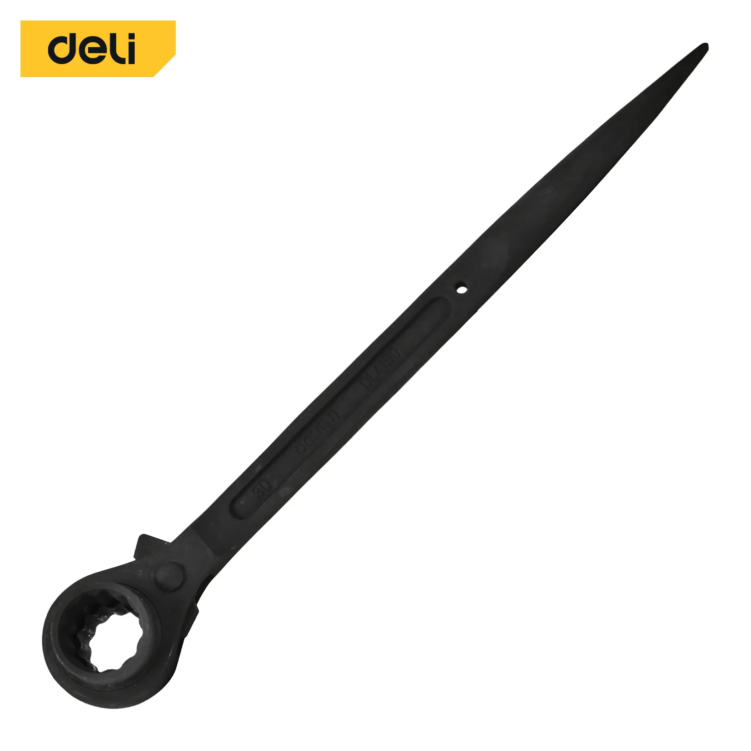 Deli DL4190 Ключ трещоточный с острым хвостом 27x30mm