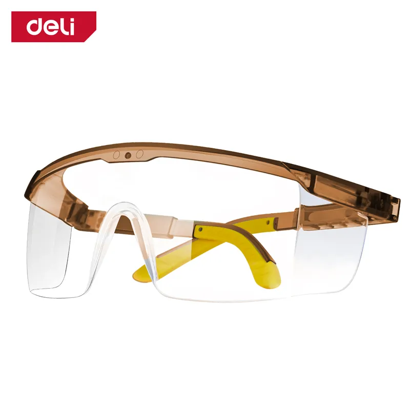 Deli DL522014B Защитные очки свободного размера зеленые