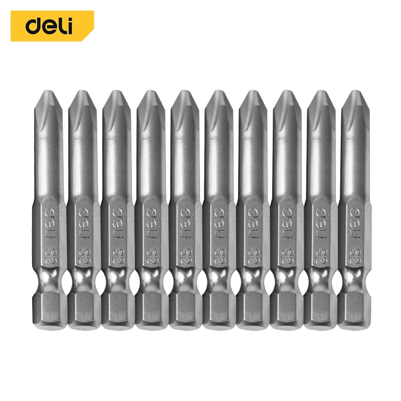 Deli DL251202 Наборы бит ph2*50mm Silver