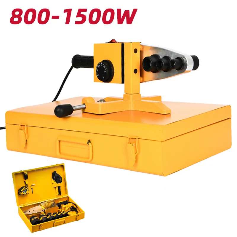 Deli EDL397363 Инструмент для сварки пластиковых труб 800E/1500W Yellow