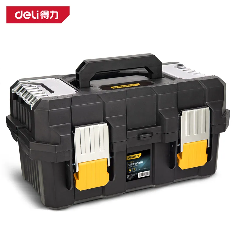 Deli DL432519 Усиленный ящик для инструментов 19" Желтый