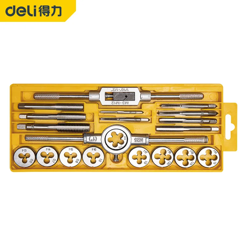 Deli DL0028 Наборы плашек и метчиков 20Pcs/Set