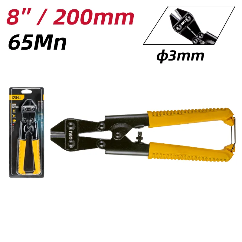 Deli EDL2685C Кусачки для болтов 8″ желтые