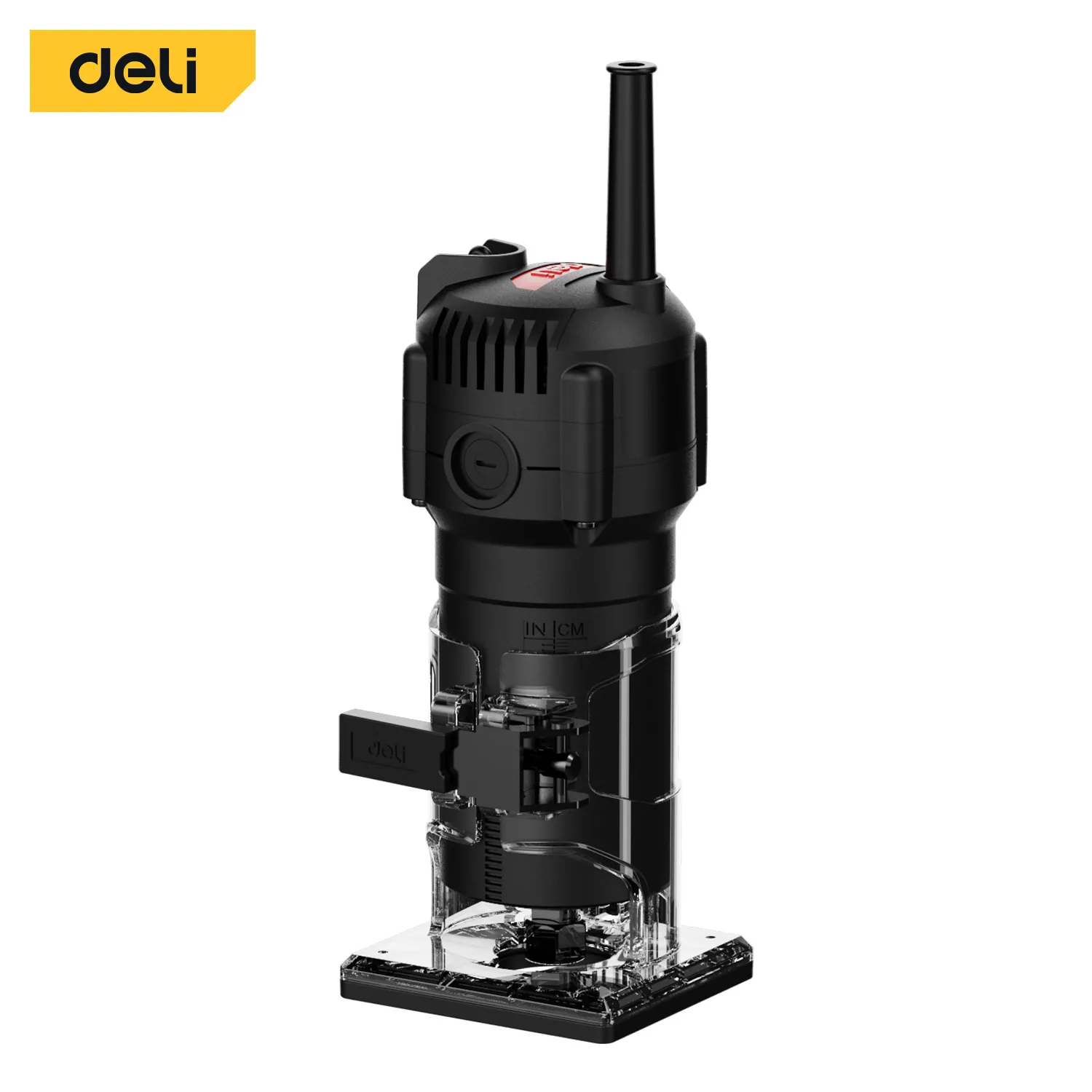 Deli EDE-XB550-1E Кромочный фрезер 550W 6mm Красный