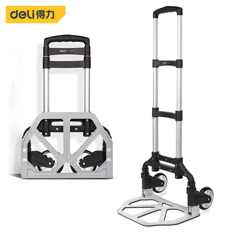 Deli DL431070 Складная тележка 70кг черная