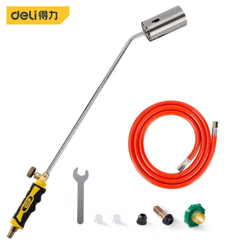 Deli DL415050A Газовая горелка Flame Gun 50 Type Single Open Silver
