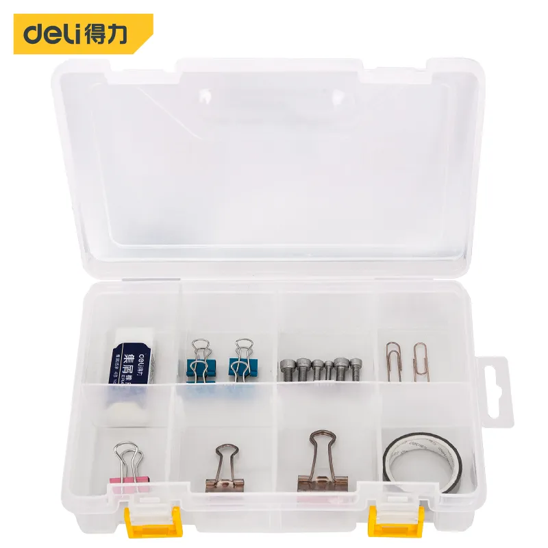 Deli DL432002 Ящик для инструментов 200x135x45mm Белый