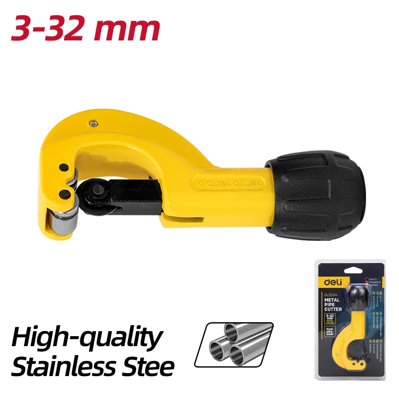 Deli EDL2504 Труборез 32mm Yellow
