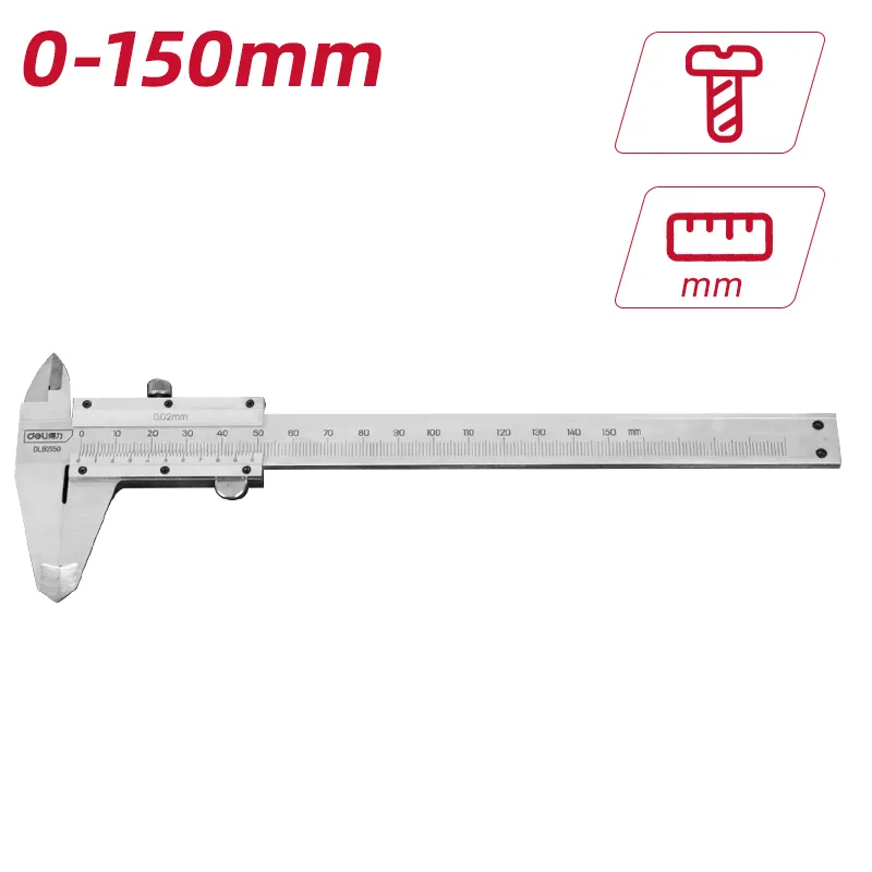 Deli EDL92150 Штангенциркуль 150 (мм) желтый