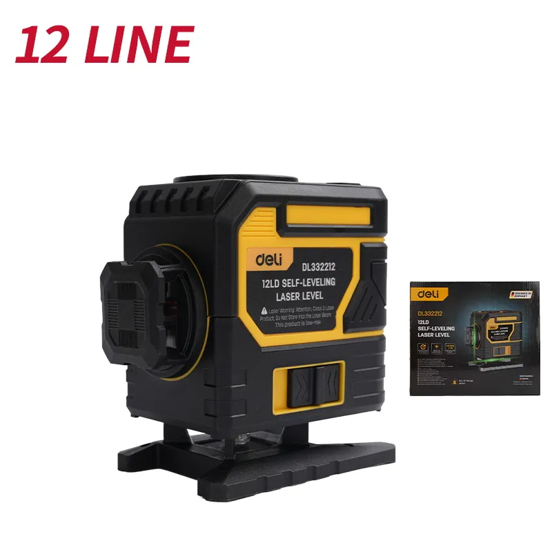 Deli DL332212 Лазерный уровень 12Line 20 Yellow