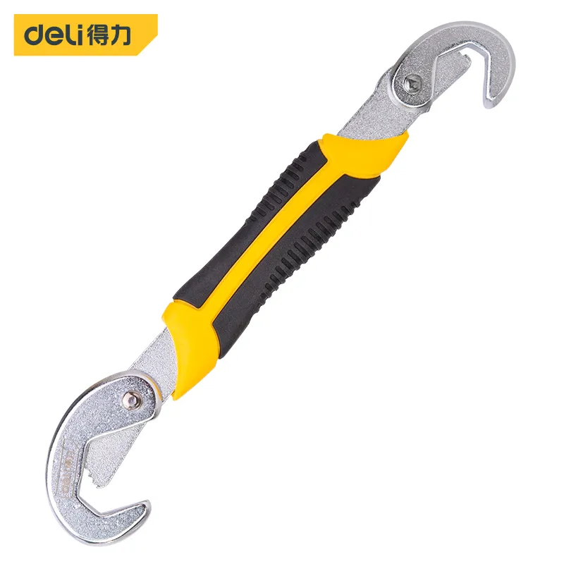 Deli DL932-22 Изогнутый гаечный ключ 9-22mm желтый