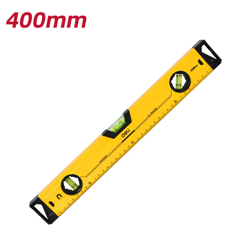 Deli EDL700400B Строительный уровень 400(мм) Желтый