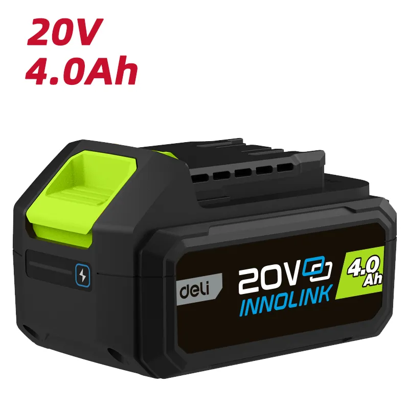 Deli EDL-DC20A4 Литий-ионный аккумулятор 20V 4Ah*1 Yellow