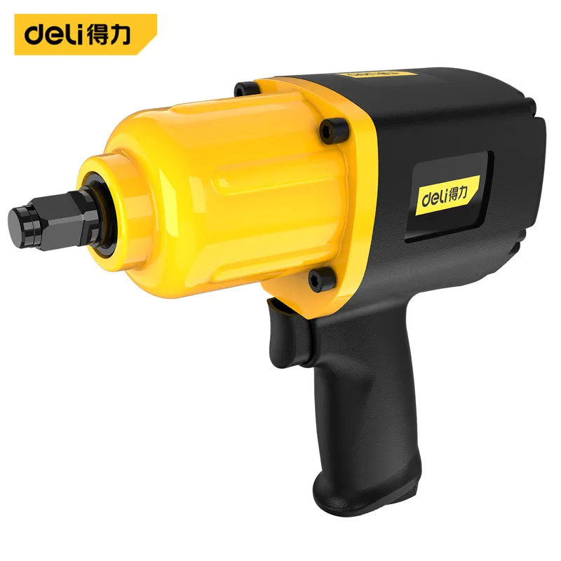 Deli DL-QDB21-850 Пневматический гайковёрт 1/2" 850N.m жёлтый