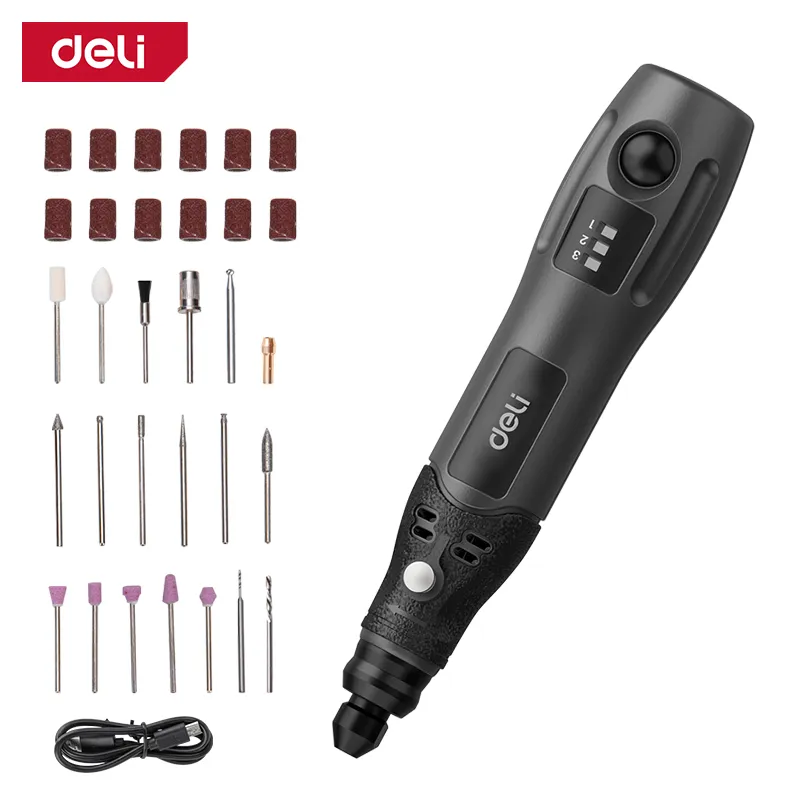 Deli DCE862 Полировщик 4V φ2.3mm Черный