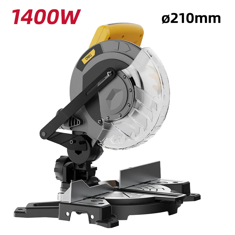 Deli DC573 Электрическая пила 1400W 210mm Yellow
