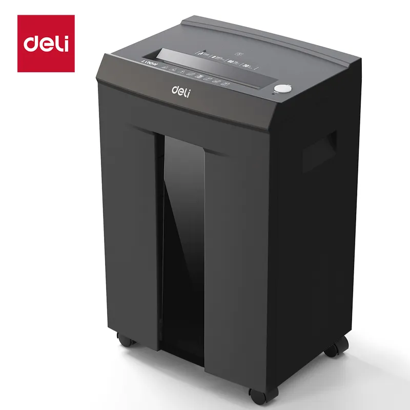 Deli T098 Шредер бумаги 8P/30L/1*5/60min серый