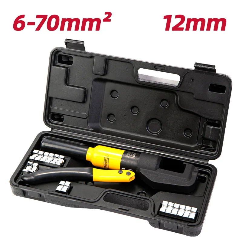 Deli EDL-YQ70 Гидравлический обжимной инструмент 16-240mm 6-70mm Yellow