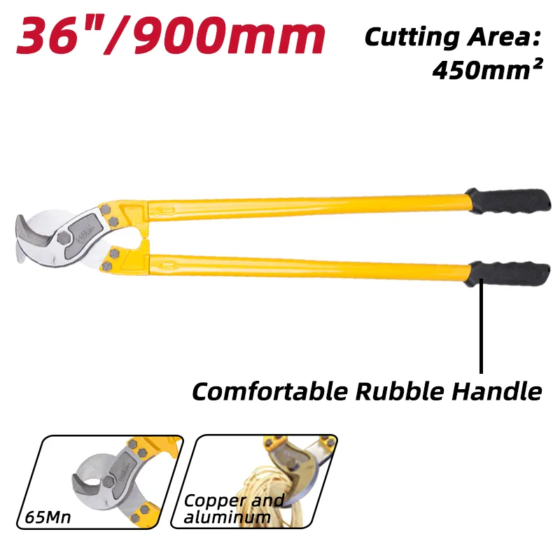 Deli EDL90036 Кабельный резак 36" желтый
