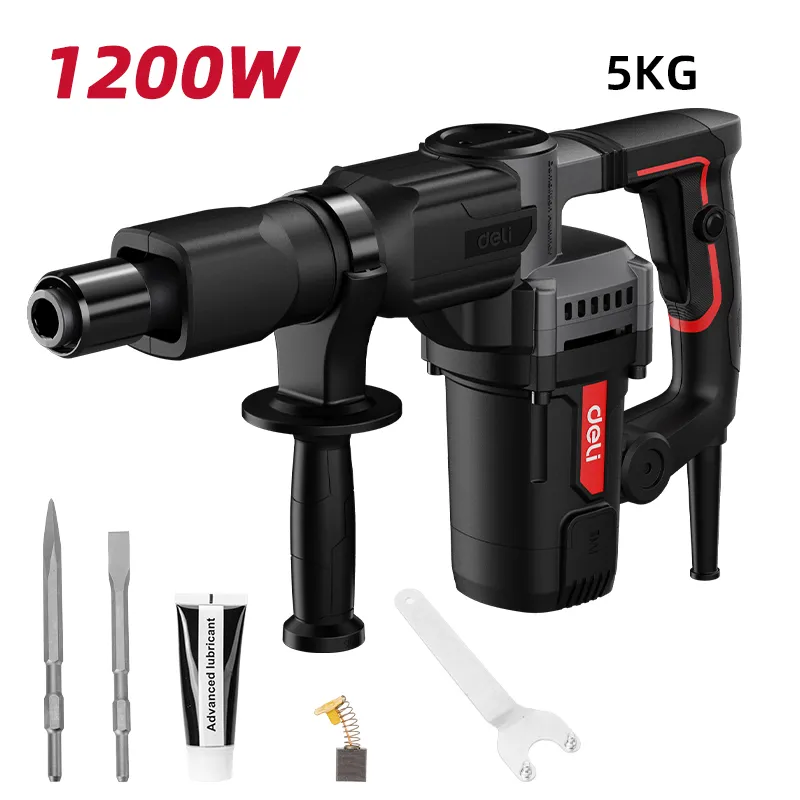Deli EDE-DG5-2E Отбойный молоток 1200W 20J Red