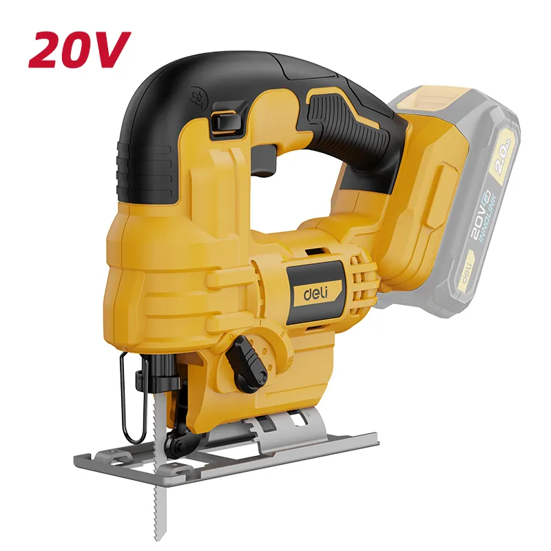 Deli EDC561Z Электролобзик 20V 65mm Желтый